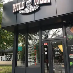 Wild West barbershop