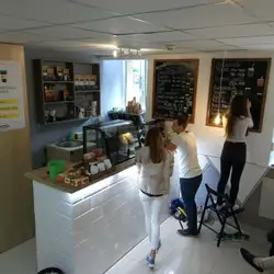 Twins coffee room
