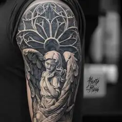 Custom House Tattoo