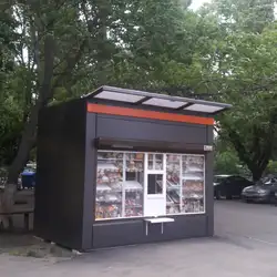 Киоск по продаже хлебобулочных изделий