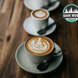 Dark Wood Espresso Bar