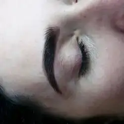 Оксана Воробйова бровіст